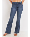 The Athena High Rise Flares by Just Black Denim