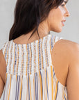 The Alyssa Striped Summer Tank