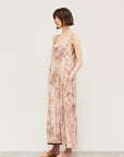 The Aubrey Watercolor Leopard Maxi Dress