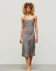 The Ditsy Leopard Slip Dress