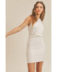 The Isabelle Front Knot Mini Dress