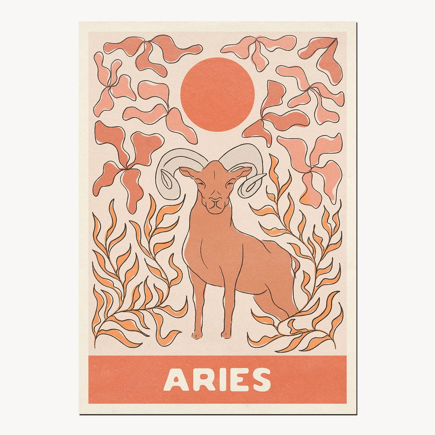 Aries Print by Cai &amp; Jo