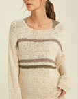 The Aubrey Striped Sweater