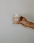 The Wedding Day Soy Candle in Clear Jar by Sweet Water Decor