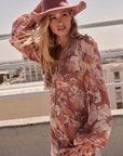 The Miami 70s Hi Lo Dress