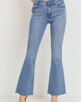 The Athena High Rise Flares by Just Black Denim