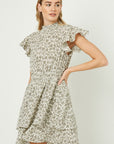The Alma Floral Tiered Dress