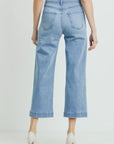 The Brandy Cropped Wide Leg Jeans by Just Black Denim