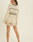The Aubrey Striped Sweater
