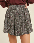 The Madeline Floral Pleated Shorts