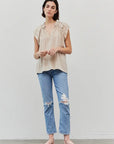 The Mandi Ruffle Top