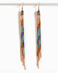 Beaded Fringe Duster Earrings by Altiplano