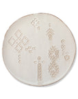 The Marks White Artisan Dessert Plate