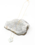 The Green Striped Opal Necklace