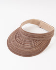 The Melange Straw Visor