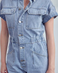 The Caelen Denim Coveralls