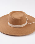 The Wanderlust Straw Gambler Hat