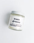 Team Groom Candle by Ginger June x Thread + Seed