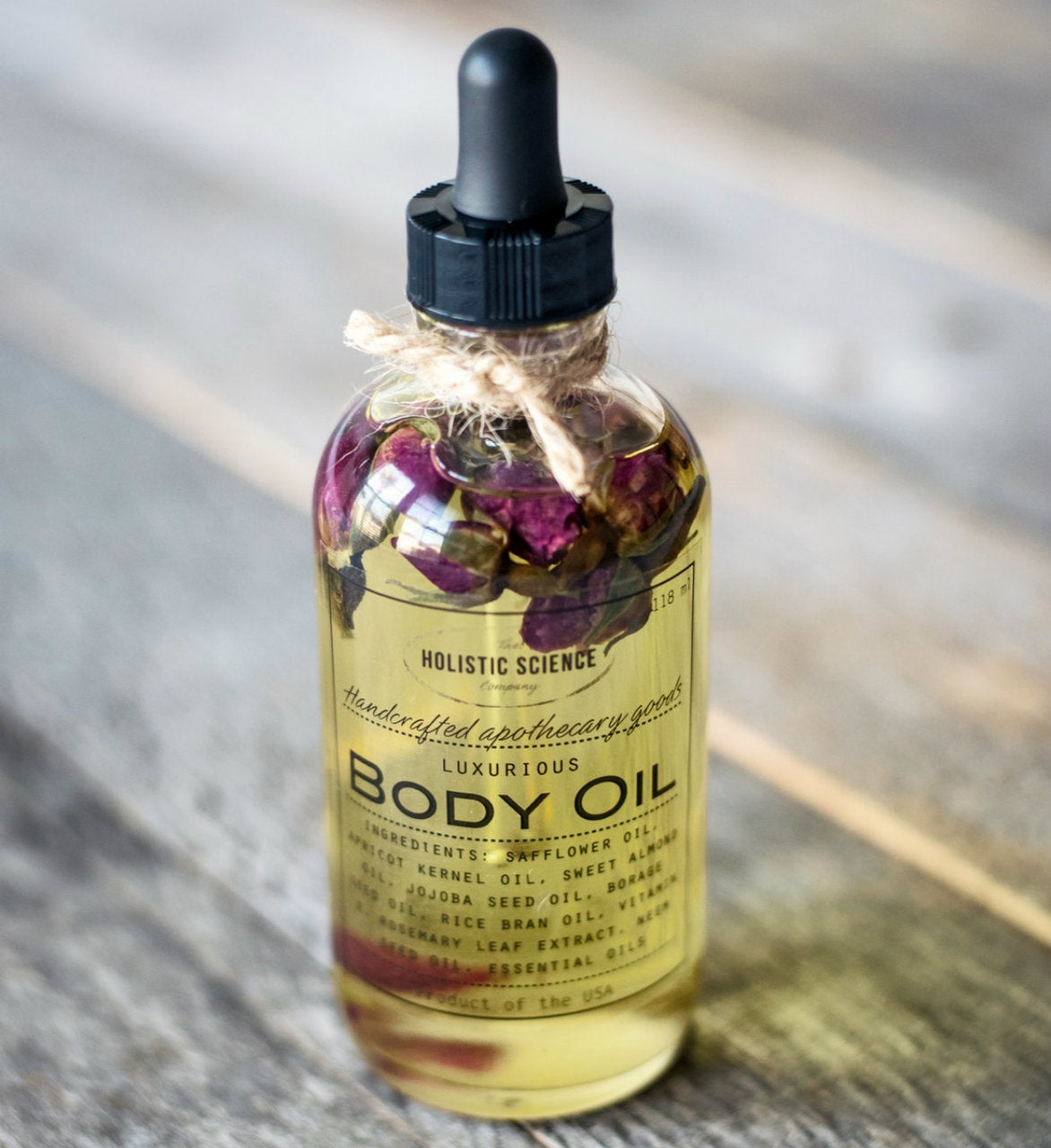 Rose Bath and Body Oil by Holistic Science