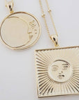 The Soleil Sun Goddess Pendant Necklace