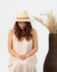 The Copa Cabana Straw Fedora