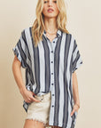The Kristen Multi-Stripe Tunic
