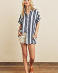 The Kristen Multi-Stripe Tunic