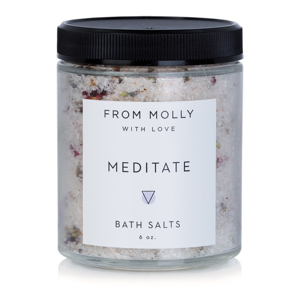 Meditate Bath Salts by From Molly with Love