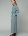 The Sandrine Maxi Shirt Dress