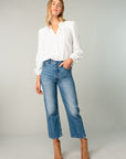 The Becca Ruffle Neck Blouse