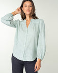The Becca Ruffle Neck Blouse