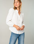 The Becca Ruffle Neck Blouse