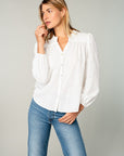 The Becca Ruffle Neck Blouse
