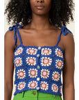 The Matissa Crochet Sweater Tank by FRNCH