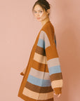 The Brin Striped Cardigan
