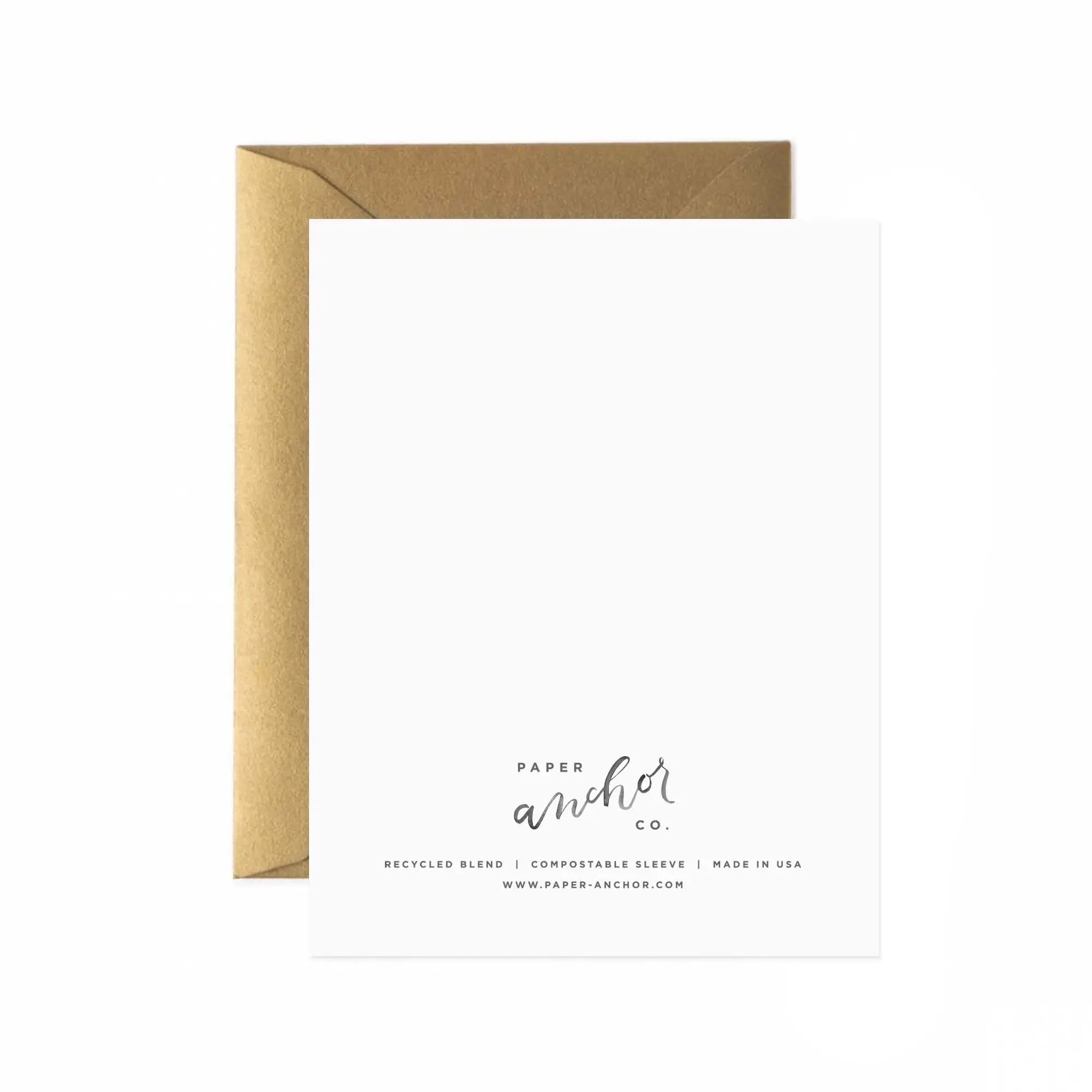 The Glasshouse Happy Birthday Greeting Card by Paper Anchor Co