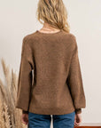 The Cory Scoop Neck Sweater