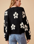 The Distressed Daisy Sweater