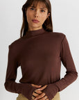 The Dara Mock Neck Top