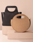 The Dena Vegan Top Handle Bag