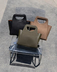 The Dena Vegan Top Handle Bag