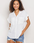 The Diara Tencel Pocket Top