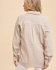 The Donna Stitched Buttondown Top