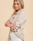 The Donna Stitched Buttondown Top