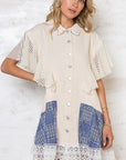 The Edna Patchwork Dress