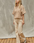 The Ember Crop Top Sweater