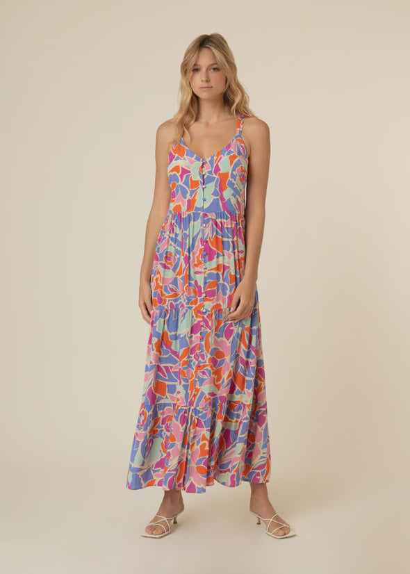 The Amande Printed Maxi Dress by FRNCH – Thread + Seed