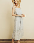 The Beach Bliss Eyelet Midi Dress