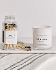 The Spa Day Soy Candle by Sweet Water Decor