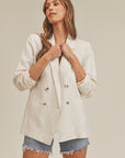 The Boyfriend Linen Blazer
